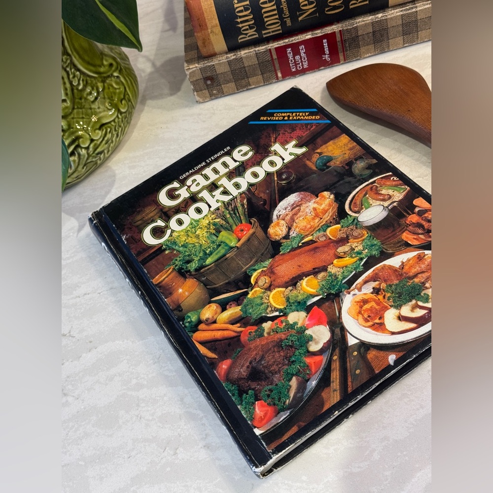 Vintage Game Cookbook Wild Game Recipes Gift for Hunter